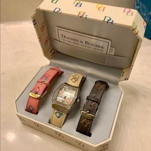 Authentic Dooney & Bourke Watch Set